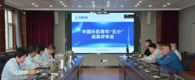 激揚(yáng)青春智造力！中國樂凱團(tuán)委召開青年&ldquo;五小&rdquo;成果評(píng)審會(huì)